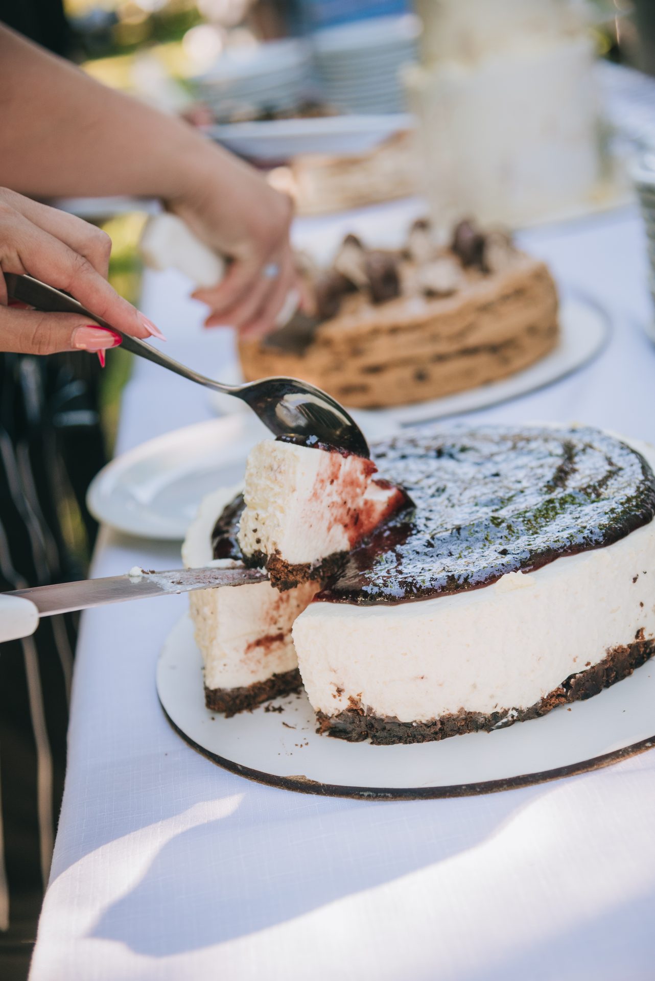 Mesa dulce en La Honoria