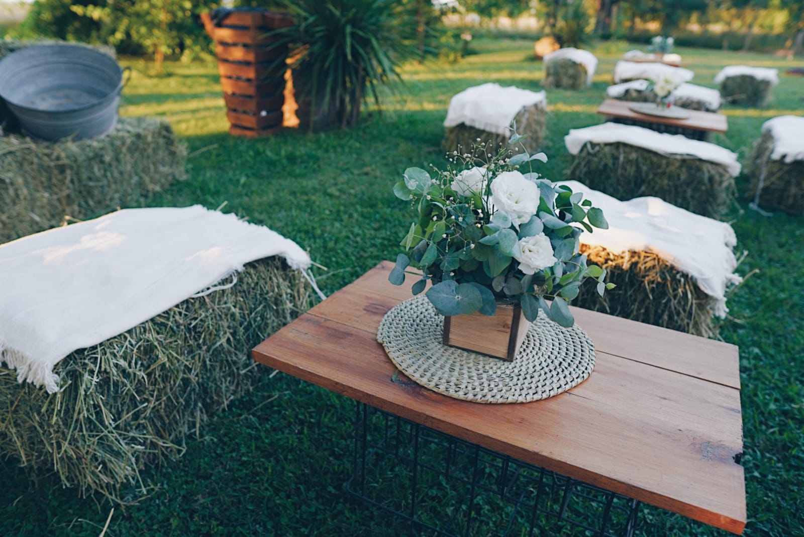Decoración natural y rústica en La Honoria